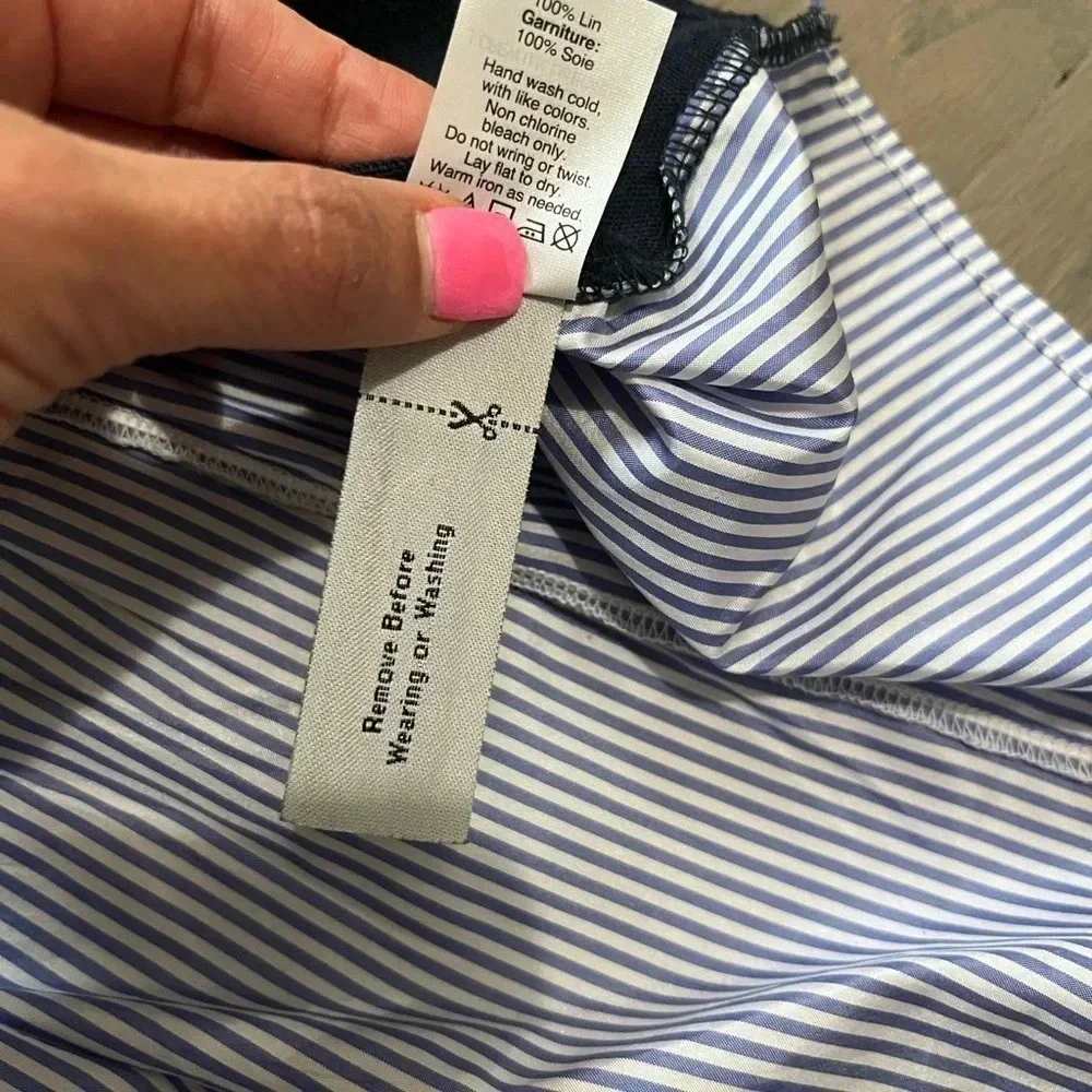J. Crew 100% Silk 100% Linen Tank. NWOT. Medium